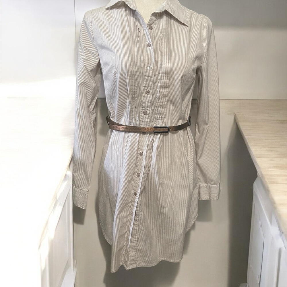 Apt. 9 Women's Long Sleeve Dress - Light Gray